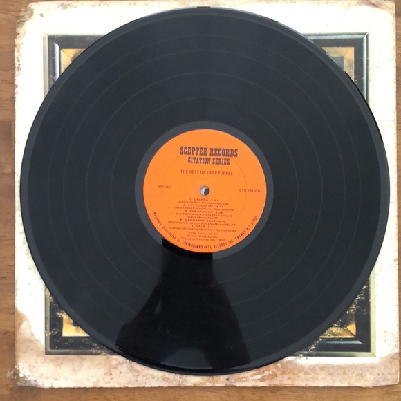 Deep Purple Vinyl Album The Best of Deep Purple - Picture 6 of 6